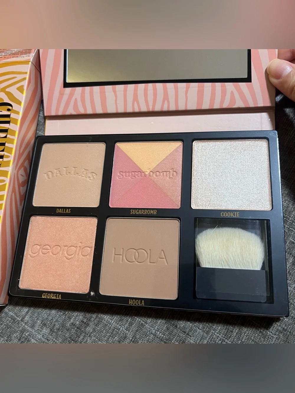 Benefit Cheek Stars Reunion Tour Blush palette Dallas sugarbomb